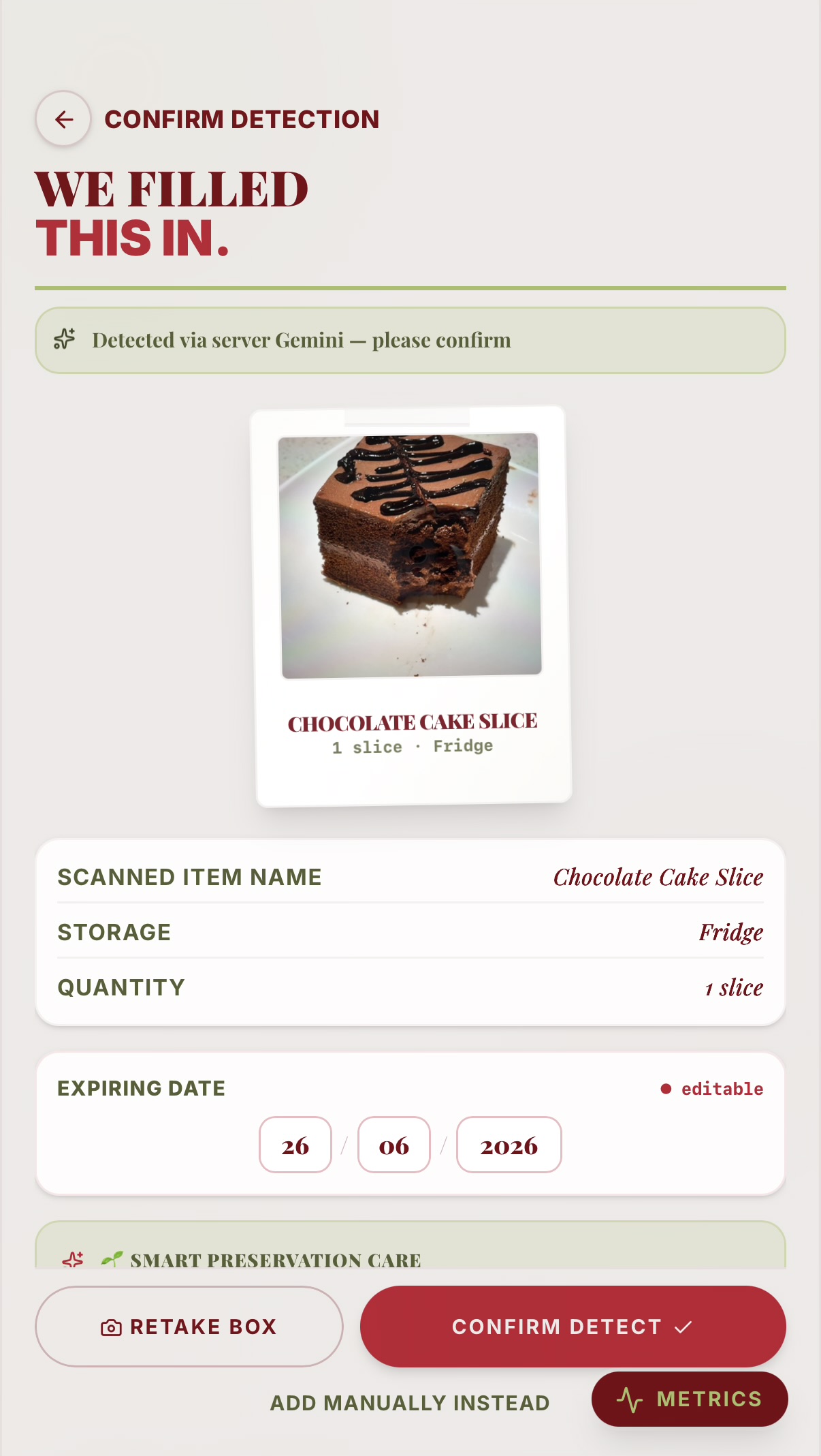 FreshTrack screenshot 4